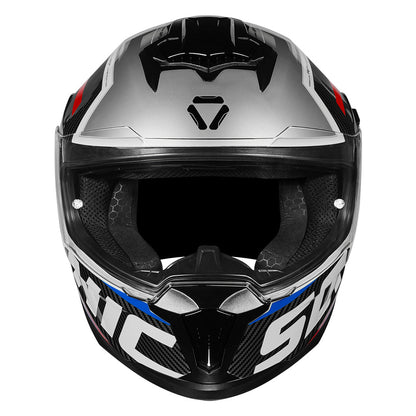 Korda Sonic GP Spi-D Helmet (Blue) FULL FACE HELMET- ECE AND ISI CERTIFIED