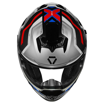 Korda Sonic GP Spi-D Helmet (Blue) FULL FACE HELMET- ECE AND ISI CERTIFIED