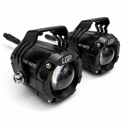 LGP DK150S 70W LED Spotlight for Motorcycles – 7200 Lumens Auxiliary Driving Light, IP68 Waterproof