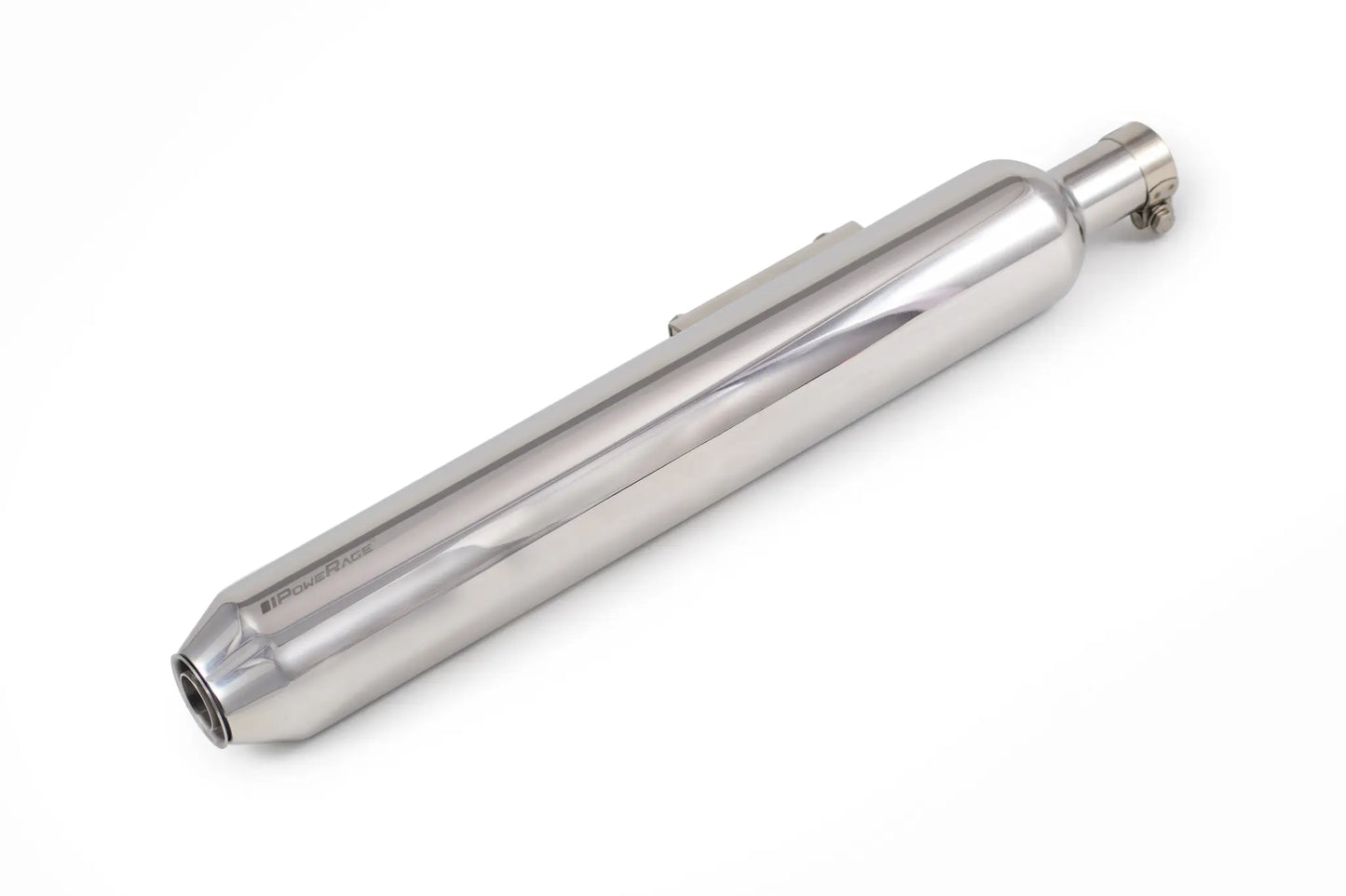 Royal Enfield Meteor 350 /  Reborn 350 Powerage Performance Slip-On Exhaust | Steel Brushed