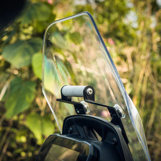 TVS APACHE RTX 300 PLOIGOS GPS MOUNT WITH VISOR EXTENDER | LEGUNDARY CUSTOMS