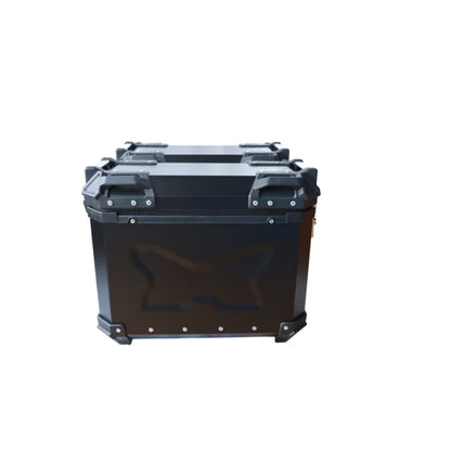 MOTOCARE Aluminium Touring Panniers 36L(each) with brackets | X TYPE  - Set of 2 - Black