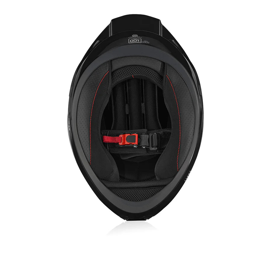 Reise Helden Full Face Riding Helmet | ISI/DOT/ECE Certified | European Design | Bluetooth Ready | Polycarbonate Shell -  Matte Black