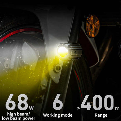 Motowolf L2 Brontosaurus Waterproof Fog Light ( pair ) | 1 Year Warranty - universal for all motorcycle
