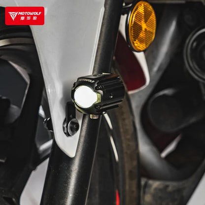 Motowolf L2 Brontosaurus Waterproof Fog Light ( pair ) | 1 Year Warranty - universal for all motorcycle