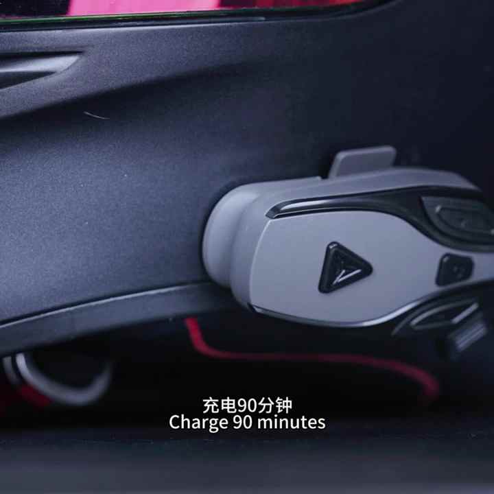 MOTOWOLF BH1 Motorcycle Helmet Headset Bluetooth Headset for Full Face Helmet (Hard Microphone) – Advanced Motorcycle Communication | 6 MONTHS WARRANTY