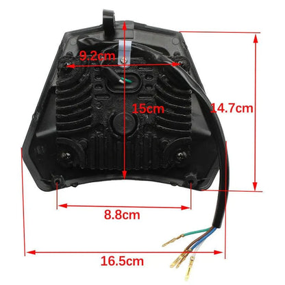 Dirt Bike Headlight,Dirtbike LED Headlights Kit Motorcycle Head Lamp Light Kit Universal for Most Dirt Pit Enduro Bike Motorcycle Headlamp Frontlight for ATV