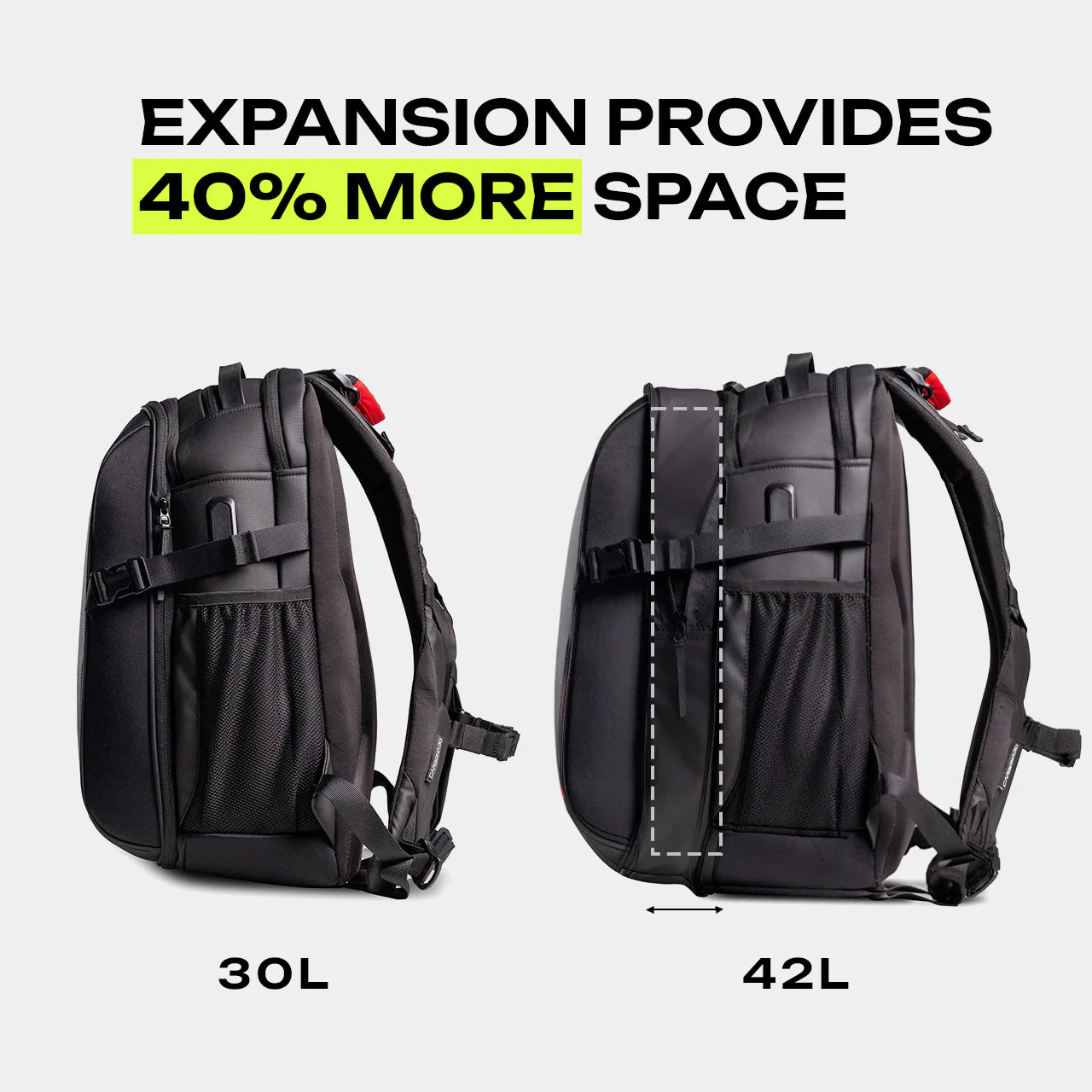 Carbonado Overnighter 30L Unisex Laptop Backpack