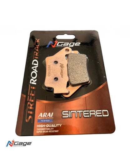 COMBO - RE HIMALAYAN 450  | front and rear sintered brake pads | NGAGE POWERPARTS - ARAI Certified for Extreme Performance