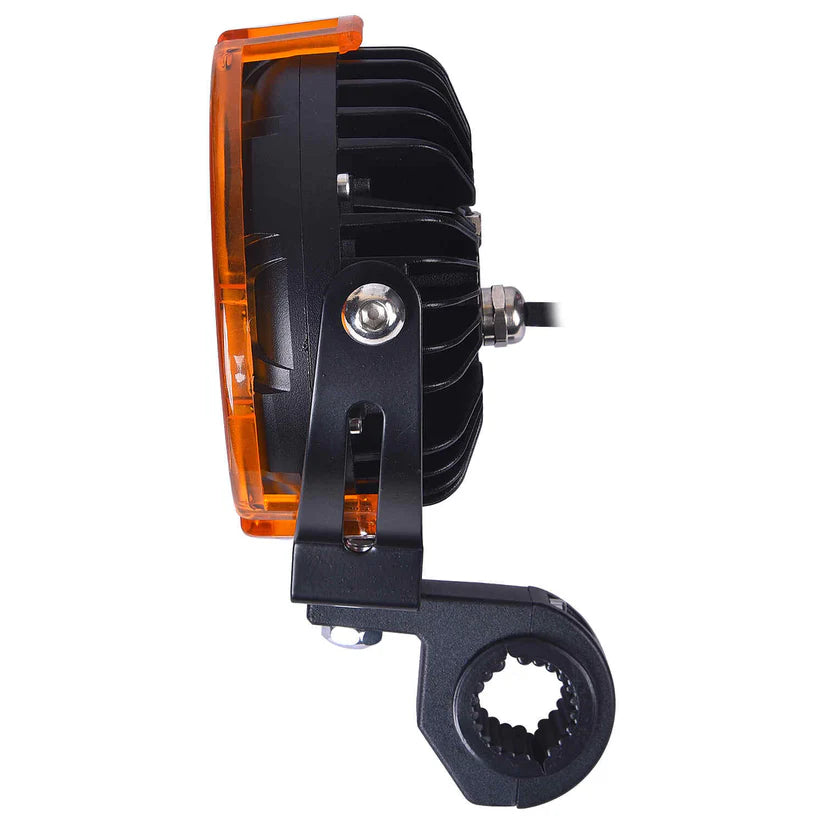 DK80 PRO HIGH POWER SPOTLIGHT | 160W |  Ultra Wide Driving Fog Lights | White/Yellow | with wiring harness and Intelligent wireless button switch | 18 months warranty | LGP