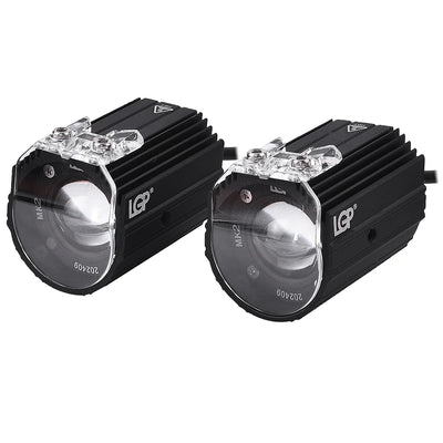 MK02 Spotlight | IP67 waterproof | auxiliary lights with with harness | compatible for all motorcycles and cars - premium by LGP (18 months warranty)