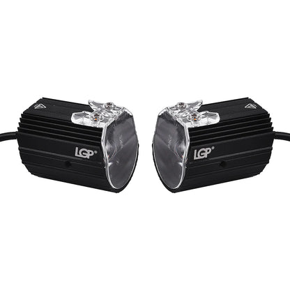 MK02 Spotlight | IP67 waterproof | auxiliary lights with with harness | compatible for all motorcycles and cars - premium by LGP (18 months warranty)
