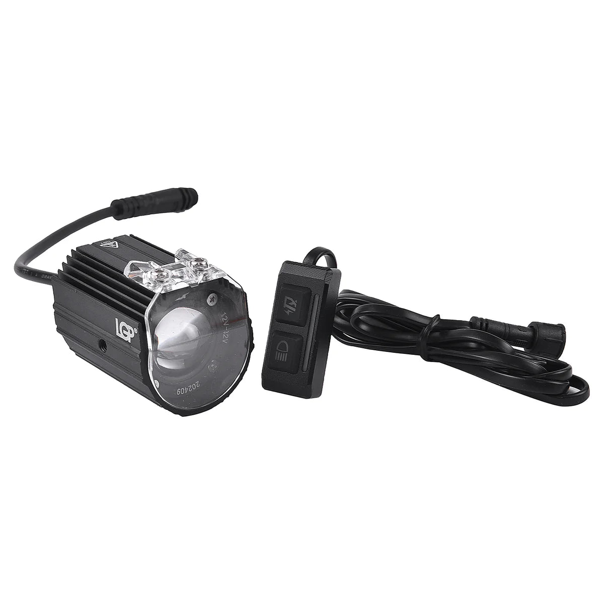 MK02 Spotlight | IP67 waterproof | auxiliary lights with with harness | compatible for all motorcycles and cars - premium by LGP (18 months warranty)