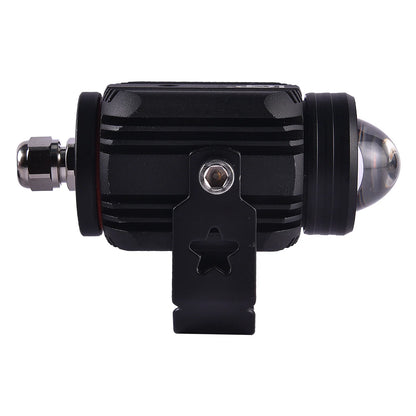 LGP DK16 auxiliary lights with wireless spotlight switch harness and clamps 45W ( 12V-30V) compatible for all motorcycles and cars