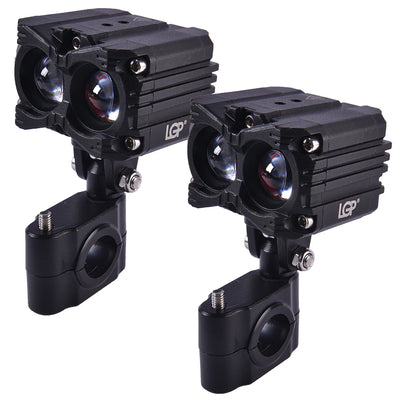 MK05 Spotlight |  IP67 waterproof | auxiliary lights with with harness | compatible for all motorcycles and cars - premium by LGP (18 months warranty)