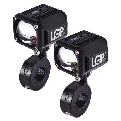 MK07 Spotlight | IP67 waterproof | auxiliary lights with harness | compatible for all motorcycles and cars - premium by LGP (18 months warranty)
