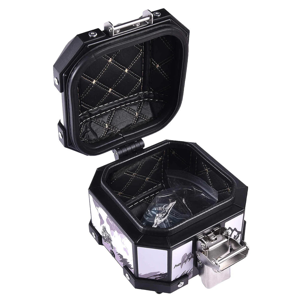 LGP 5 litres aluminium top box with adventure graphics premium