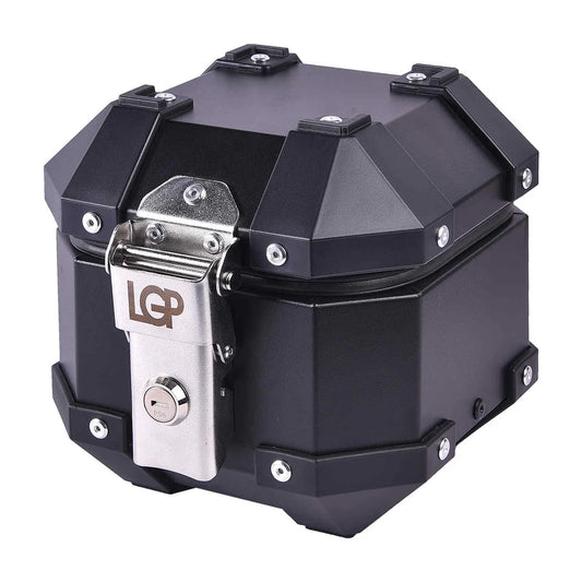 LGP 5 litres aluminium top box - Black premium
