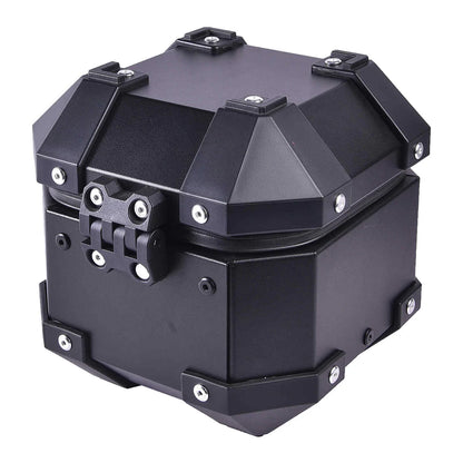 LGP 5 litres aluminium top box - Black premium