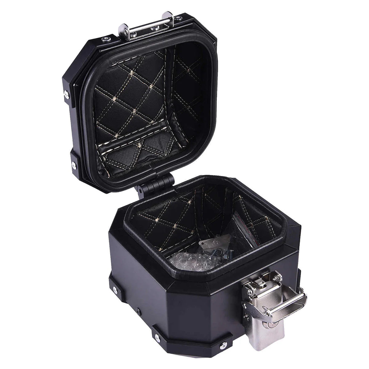 LGP 5 litres aluminium top box - Black premium