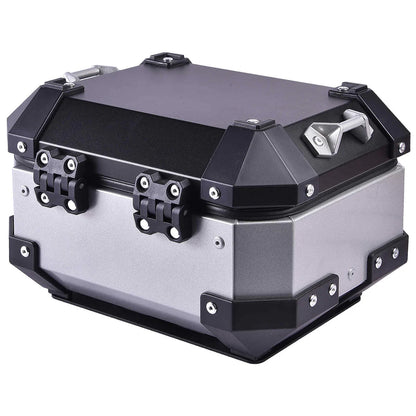 LGP 10 litres aluminium top box Silver ( fits all motorcycles )