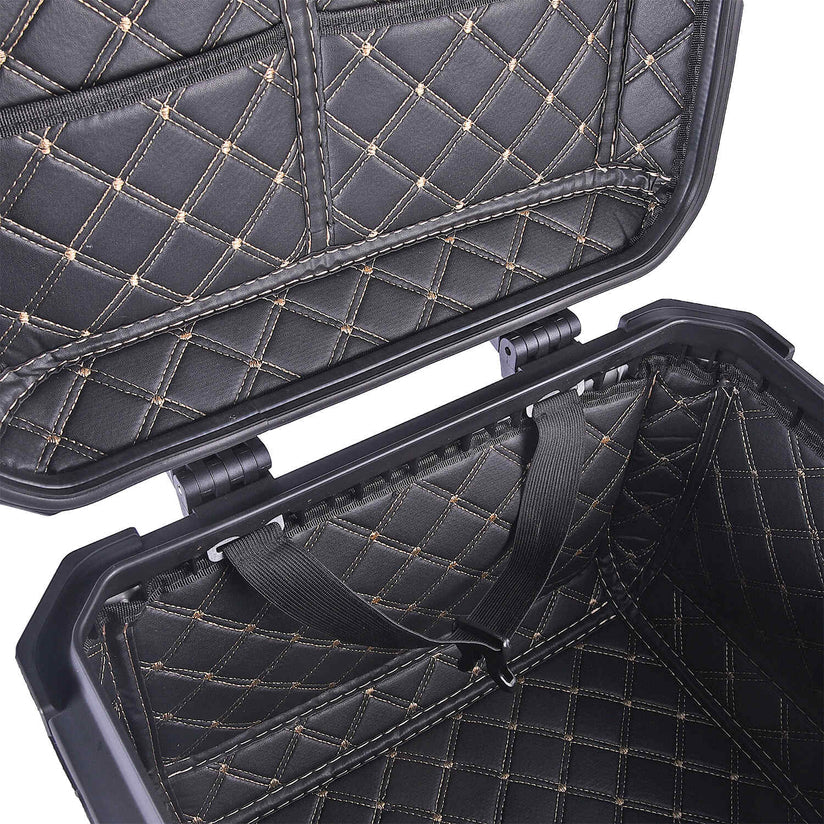 HYPER TOURER COMBO - LGP Aluminium touring panniers with top box (38L+38L+45L= 121 liters) - Set of 2 - BMW Graphics