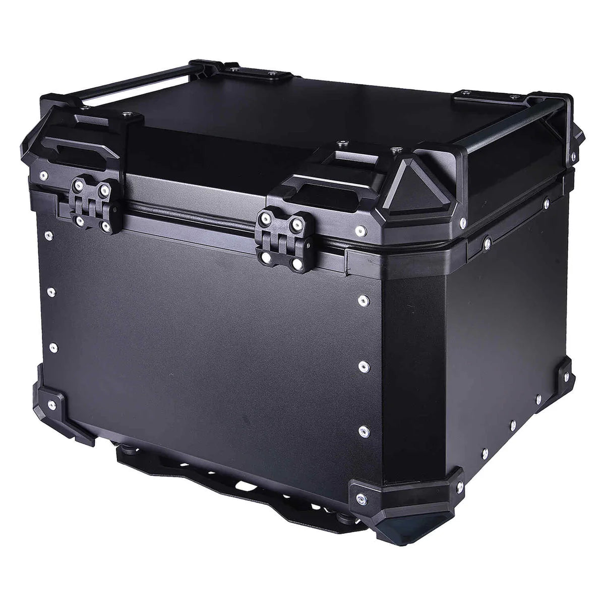 LGP Premium ( Double X V2 )Aluminium Top Box 45L - BLACK ( COMPATIBLE FOR ALL MOTORCYCLE ) - 1 YEAR WARRANTY