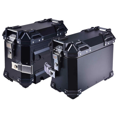 LGP PANNIER BOX 25L BLACK PLANE ( PAIR )