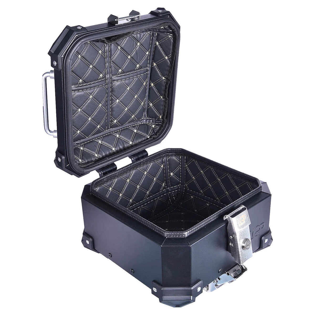 LGP SET OF 3 TOP BOX WITH PANNIERS SET 16+16+18 BLACK PLANE - COMBO
