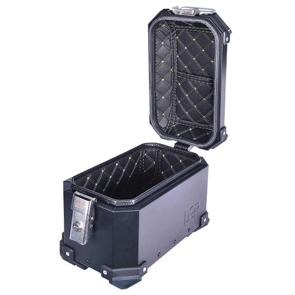 LGP SET OF 3 TOP BOX WITH PANNIERS SET 16+16+18 BLACK PLANE - COMBO