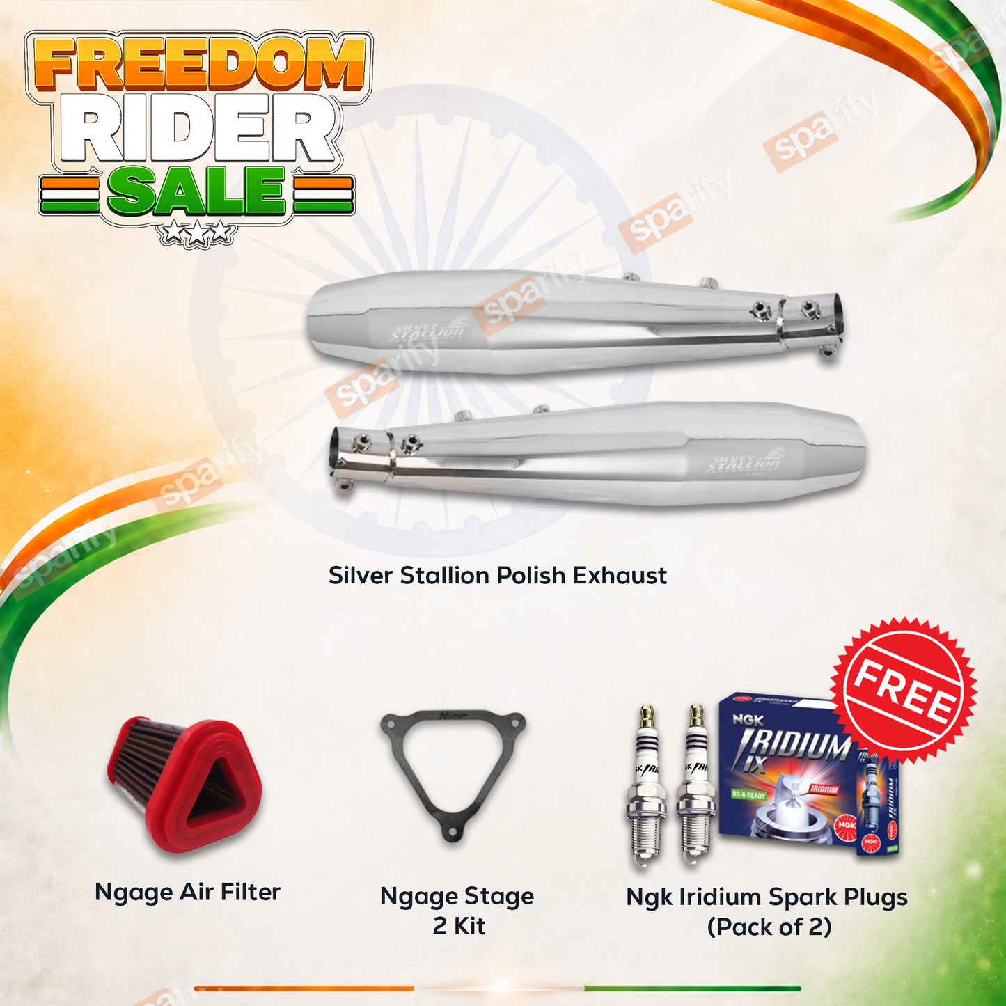 RE continental gt 650 / Interceptor 650 performance upgrade kit 2.0  - COMBO 3