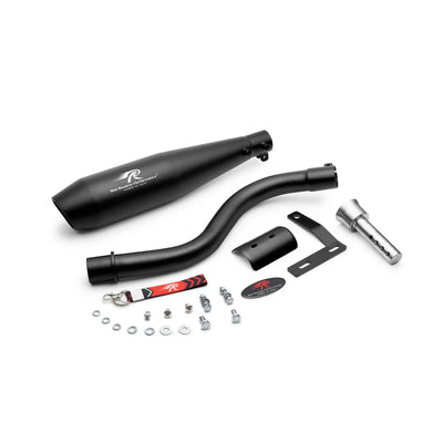 Hero XPulse 210 Red Rooster Performance POLARIS Exhaust | Black| Full System SS304 Exhaust
