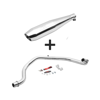 Hero XPulse 200 Red Rooster Performance POLARIS Exhaust | POLISH | Full System SS304 Exhaust