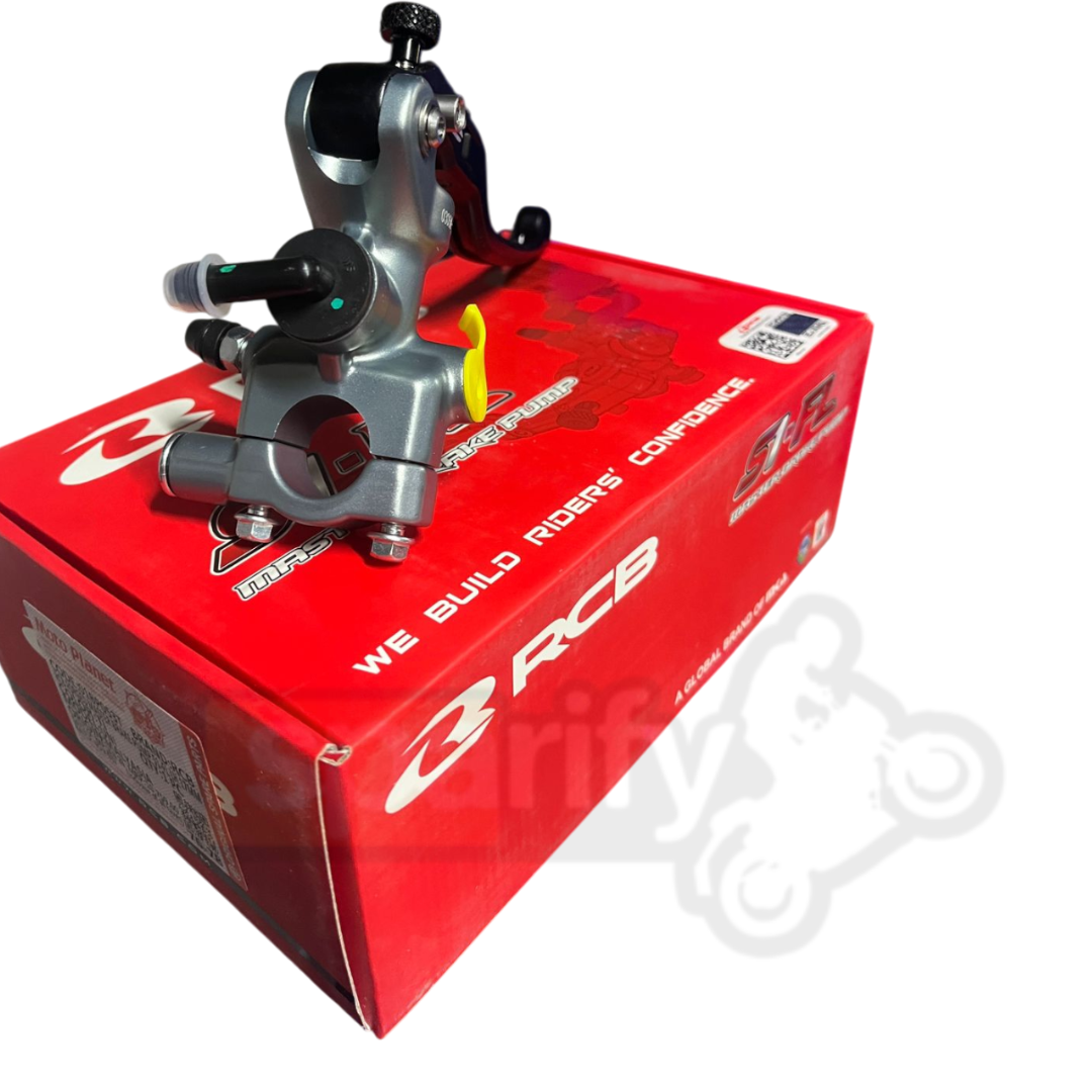 RCB FORGED MASTER BRAKE PUMP S1-FL LH 17MM TITANIUM 01B053T | LEFT HAND SIDE
