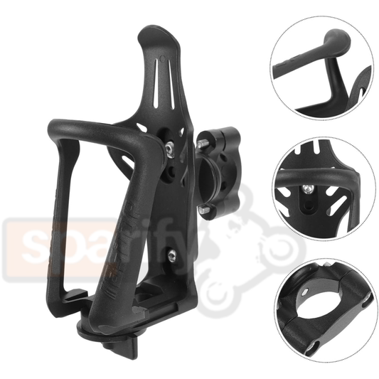 Boltt Series | Motorcycle Water Bottle Detachable and Expandable  Rack/Holder  360° Rotation Adjust - ( UNIVERSAL)