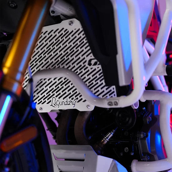 BMW F450 GS VECTOR RADIATOR GRILL SILVER | LEGUNDARY CUSTOMS