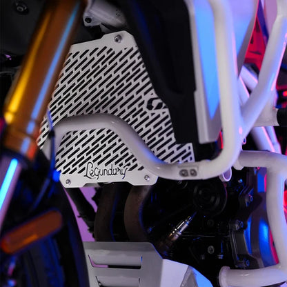 BMW F450 GS VECTOR RADIATOR GRILL SILVER | LEGUNDARY CUSTOMS