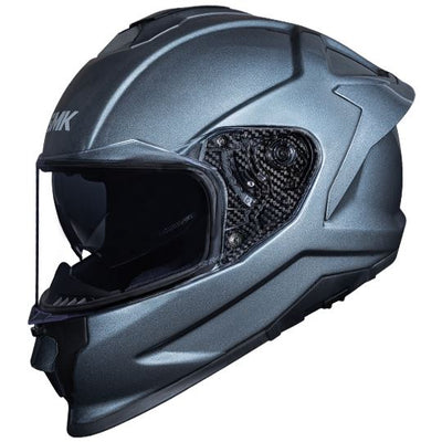 (LARGE) SMK Titan Solid Full Face Helmets Anthracite Glda 600