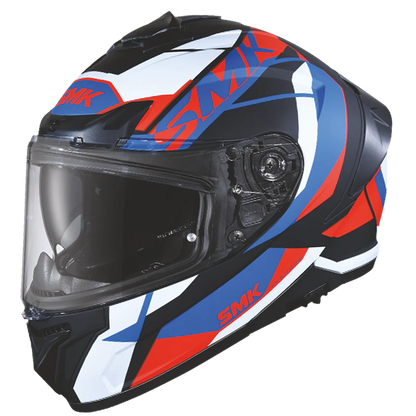 SMK TYPHOON STYLE HELMET MA235 (Matt Black Blue Red)