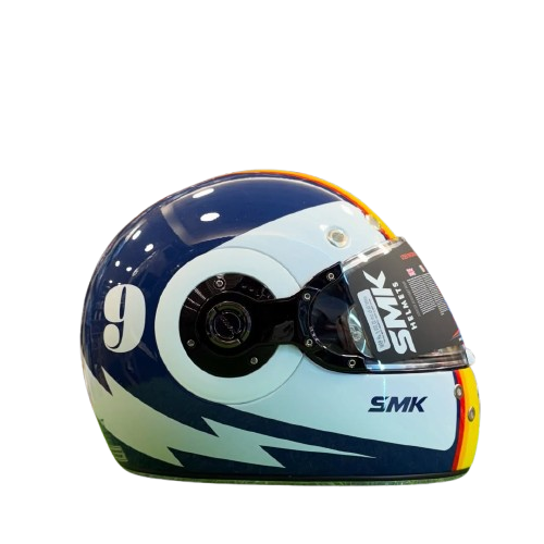 SMK RETRO ELECTRO GL514 FULL FACE HELMET