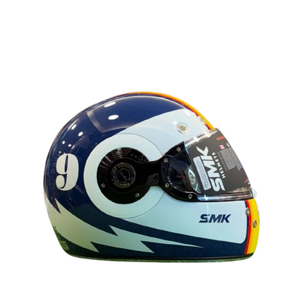 SMK RETRO ELECTRO GL514 FULL FACE HELMET