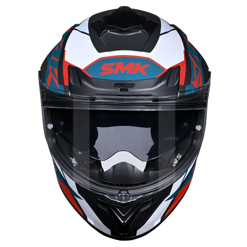SMK TYPHOON STYLE HELMET MA235 (Matt Black Blue Red)