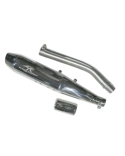 RE Bear 650 Stellar-X Exhaust-( POLISH ) Red-Rooster Performance Exhaust