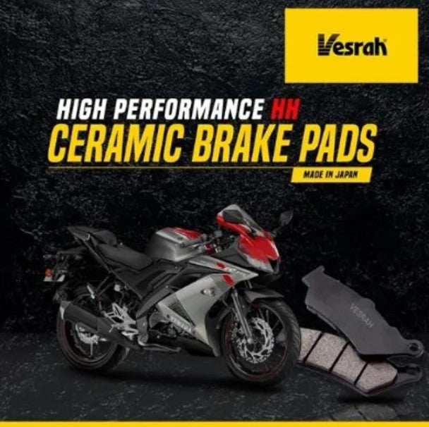 YAMAHA R15 V2 rear brake pad by vesrah ( Ceramic) SD-167 – SPARIFY