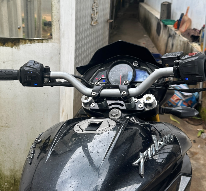 COMPLETE HANDLE CONVERSION KIT FOR PULSAR NS 200/160/125 FOR TOURING LONG RIDES) COMBO PACK