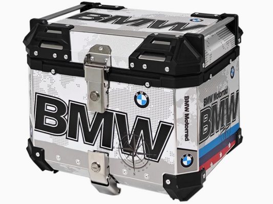 LGP BMW 45 litres top box with touring graphics premium