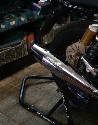 RE Interceptor 650 /GT 650 | SILVER STALLION | DYNO High Performance Exhaust System | Silver Glossy finish | Twin, SS304 - LIFE TIME WARRANTY