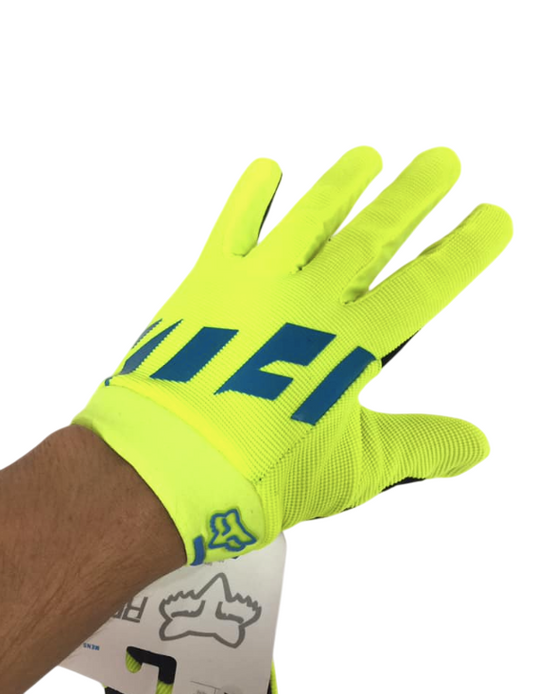 DIRTPAW Motocross Gloves  F.O.X Ranger - Flu green