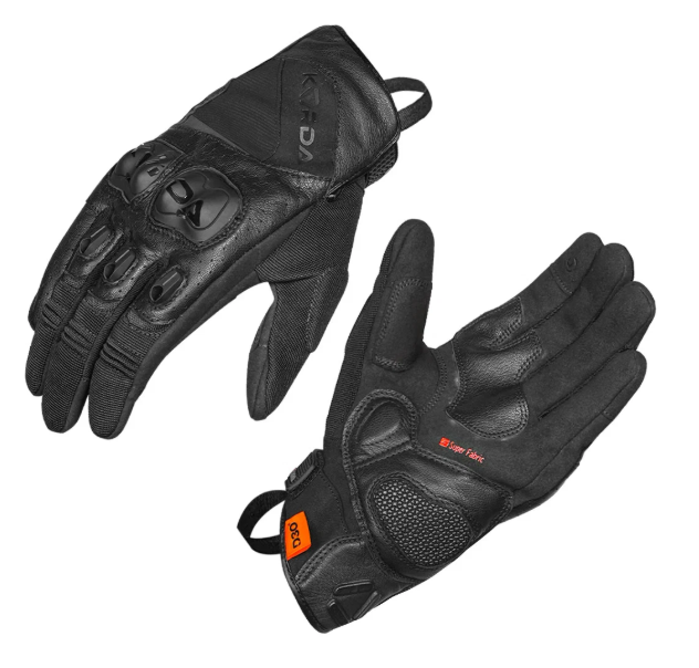 GLOVES KORDA HYBRID BLACK