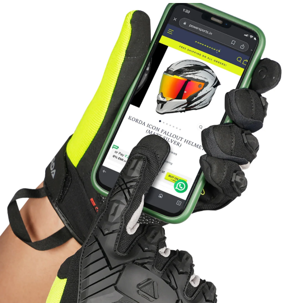 KORDA DROID BLACK GLOVES